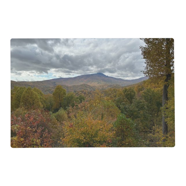 Autumn Photo Grandfather Mountain Glory  Placemat (Front)