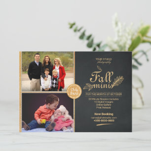 Autumn Photography Mini session Template