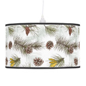 Autumn Pine Cones Ceiling Lamp (Right)
