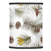 Autumn Pine Cones Lamp Shade (Right)
