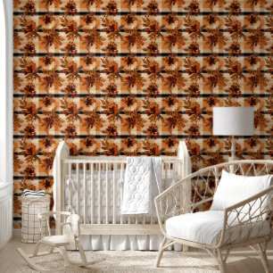 Autumn Plaid Cozy Fall Pattern Design Wallpaper