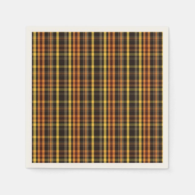 Autumn plaid napkins (Front)