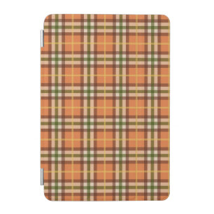 Autumn Plaid Pattern iPad Mini Cover