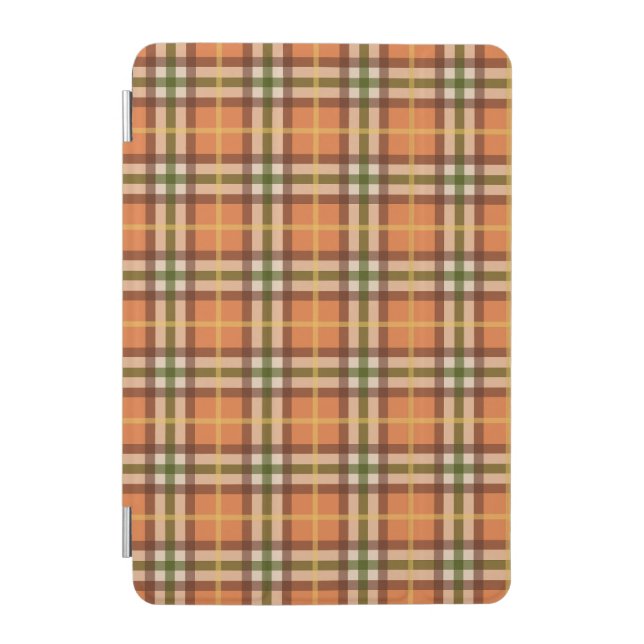Autumn Plaid Pattern  iPad Mini Cover (Front)