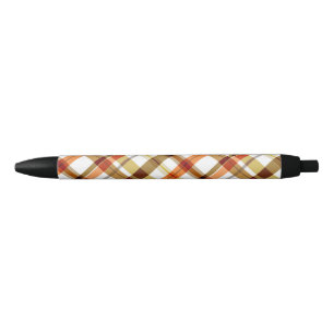 Autumn Plaid Pen