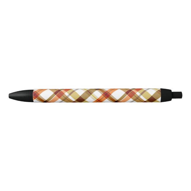 Autumn Plaid  Pen (Front)