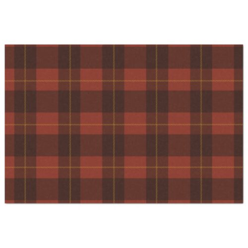 Autumn Plaid Series Design 2 Tissue Paper