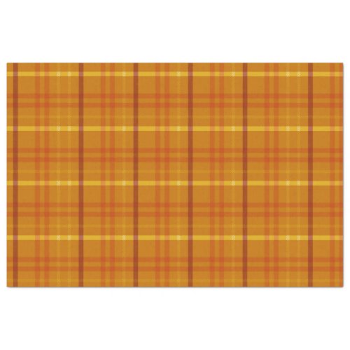 Autumn Plaid Series Design 6 Tissue Paper