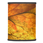 Autumn Plant, Modern Abstract Fractal Art Leaf Lamp Shade (Right)