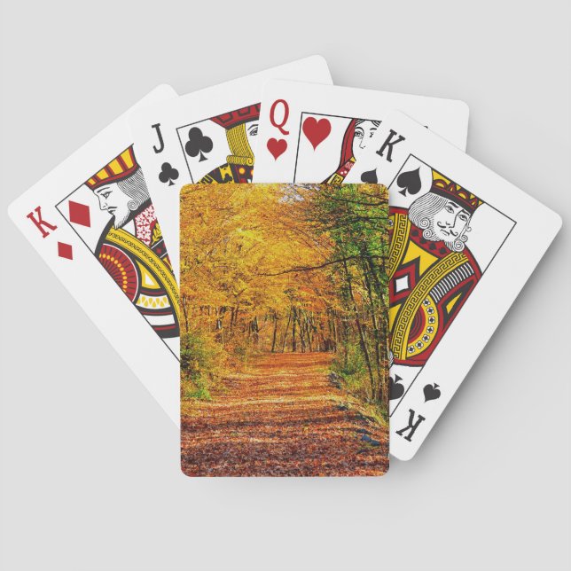 Autumn Poker Cards (Back)