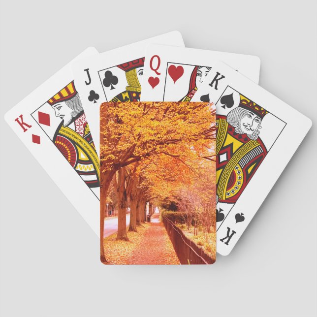 Autumn Poker Cards (Back)
