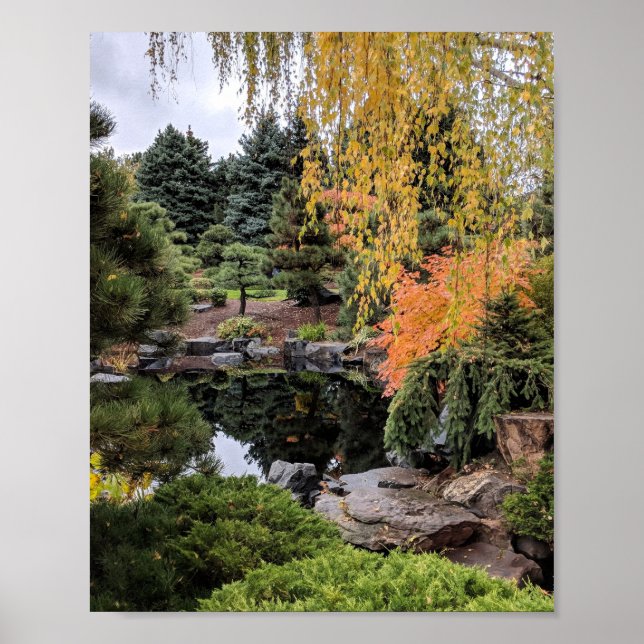 Autumn Pond Poster (Front)