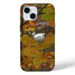 Autumn Pond with Swan iPhone 15 Case