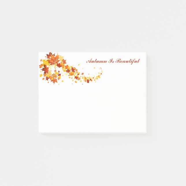 Autumn Post Notes (Front)