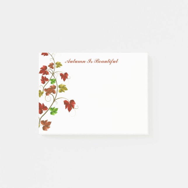 Autumn Post Notes (Front)