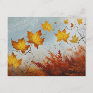 autumn postcard