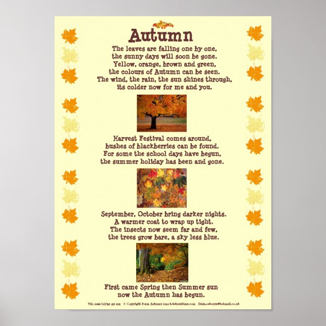 Autumn Poster (Front)