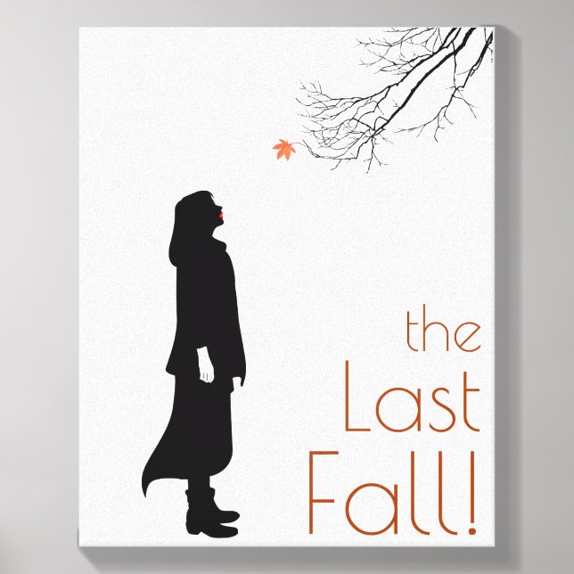 Autumn Poster Canvas Photo Tile (Front Set)