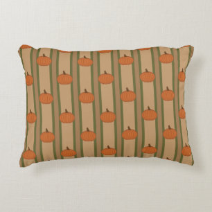 Autumn Pumpkin Accent Pillow