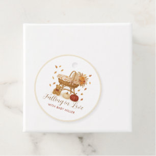 Autumn Pumpkin Baby Shower Favor Tags