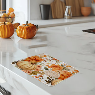 Autumn Pumpkin Bouquet Design Cutting Board