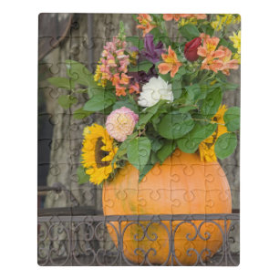 Autumn Pumpkin Bouquet Jigsaw Puzzle