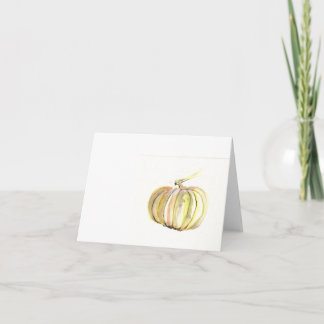 autumn pumpkin card
