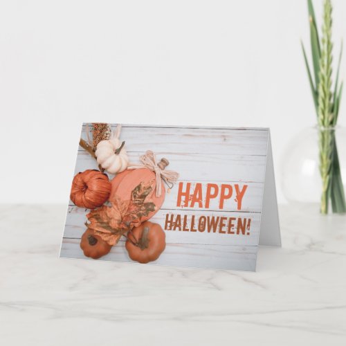 Autumn Pumpkin Greeting Card
