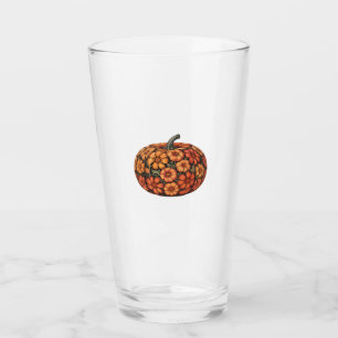 Autumn Pumpkin Halloween Classic T-Shirt.png Glass