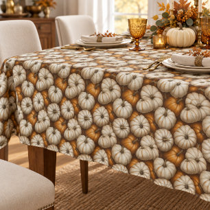 Autumn Pumpkin Harvest Halloween Thanksgiving Tablecloth