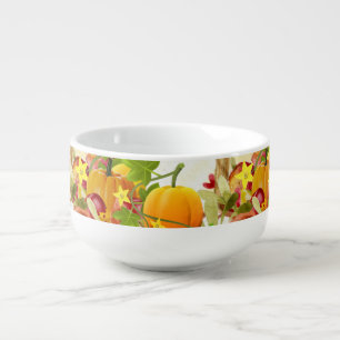 Autumn Pumpkin Harvest Seasonal Kitchen Decor Soup Mug