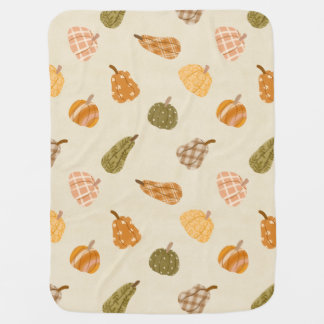 Autumn Pumpkin Patch– Rustic Fall Co Baby Blanket
