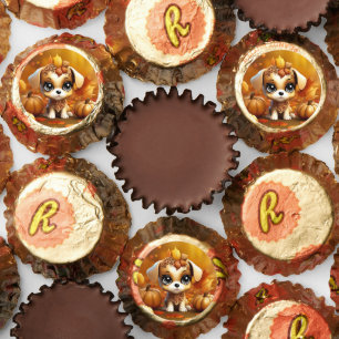 Autumn Pumpkin Puppy Reese's Peanut Butter Cups