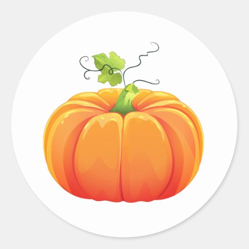 Autumn Pumpkin Stickers