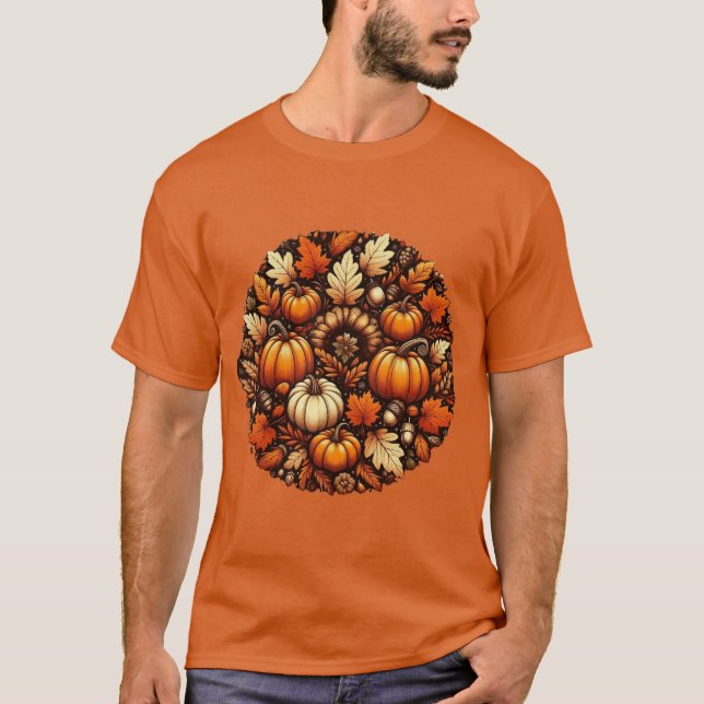 Autumn Pumpkin T-Shirt (Front)