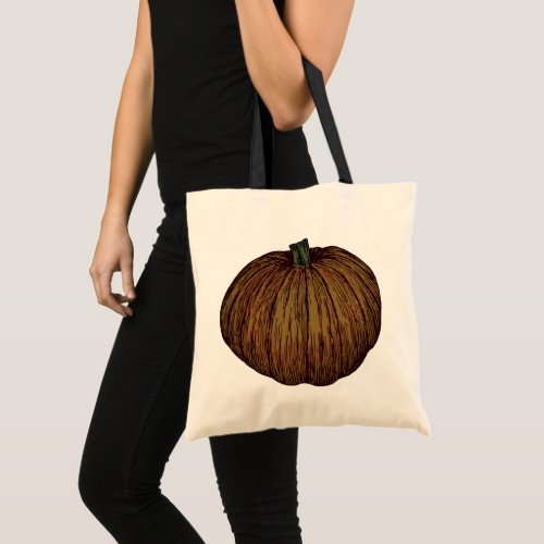 Autumn Pumpkin Tote Bag