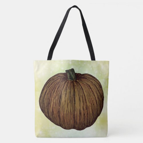 Autumn Pumpkin Tote Bag