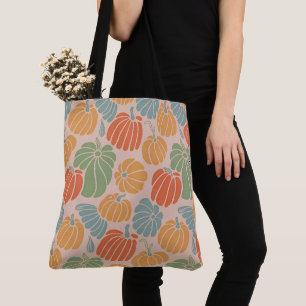 Autumn Pumpkin Tote bagPattern – Fall Seasonal Gif Bag