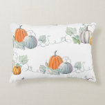 Autumn Pumpkins1 Accent Pillow at Zazzle