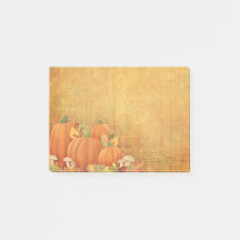 Autumn Pumpkins and foliage illustration