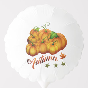 Autumn pumpkins    balloon