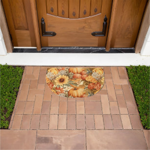 Autumn Pumpkins Doormat