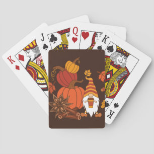 Autumn Pumpkins Gnome Spice Card