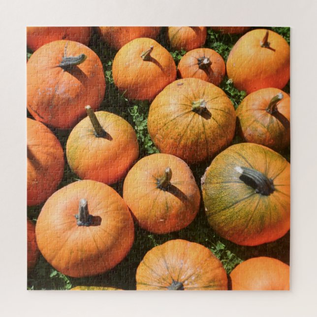 Autumn Pumpkins Jigsaw Puzzle (Vertical)