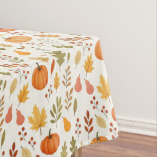 Autumn Pumpkins Tablecloth