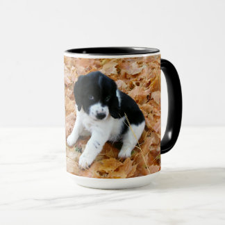 Autumn Puppy Mug