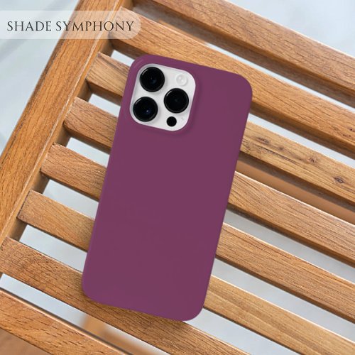 Autumn Purple One of Best Solid Violet Shades Case_Mate iPhone 14 Pro Max Case