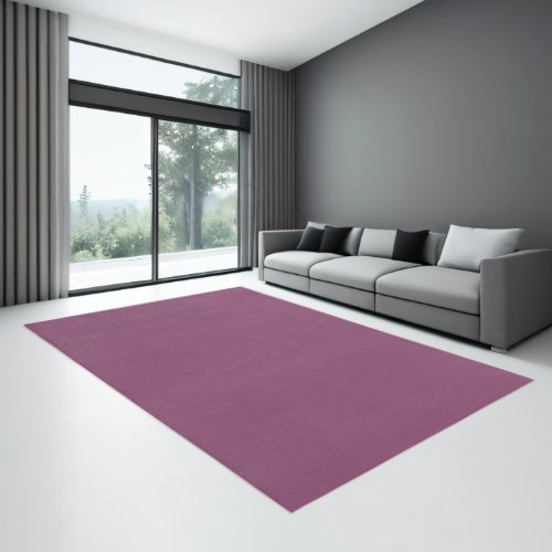 Autumn Purple Solid Color Rug