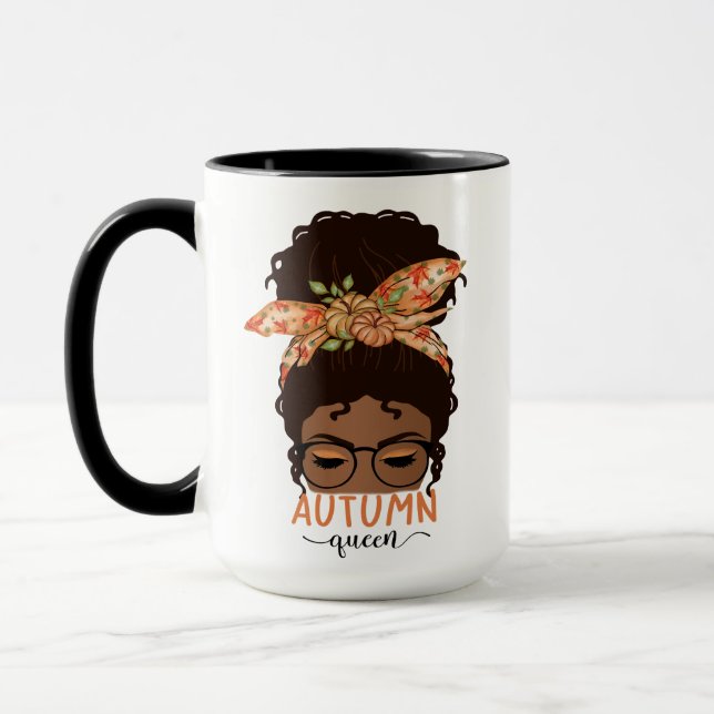 Autumn Queen Fall Coffee Mug (Left)