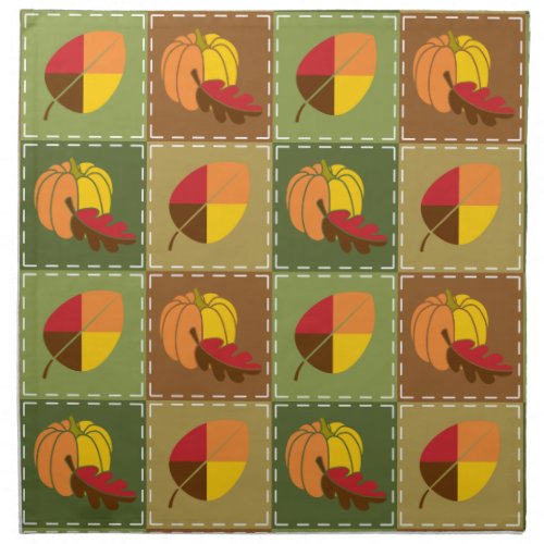 Autumn Quilt Napkin